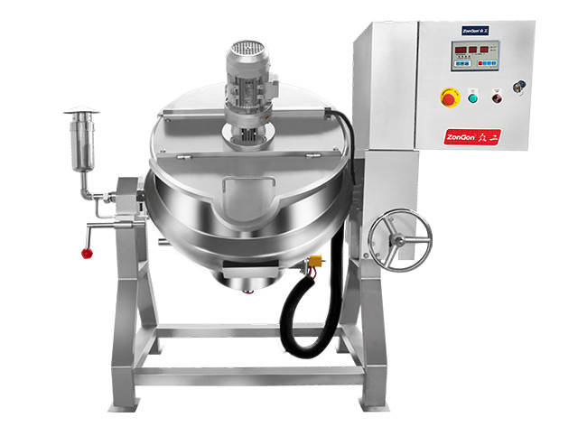 Electric jacketed kettle