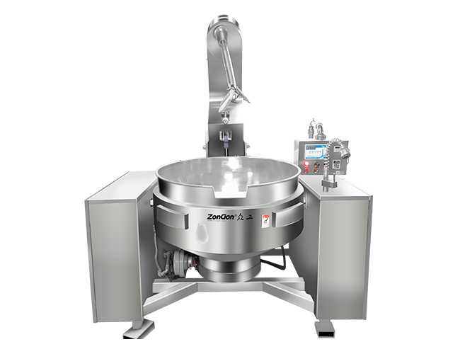 Planetary cooking wok