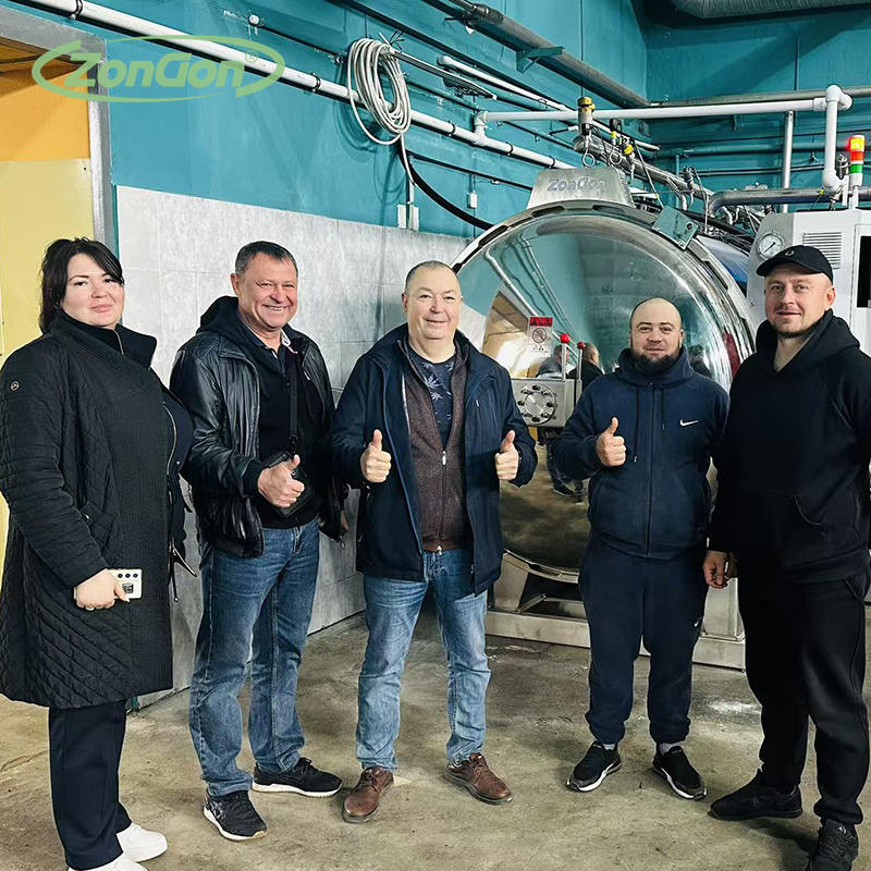 On-site sterilization of beet products by Russian clients