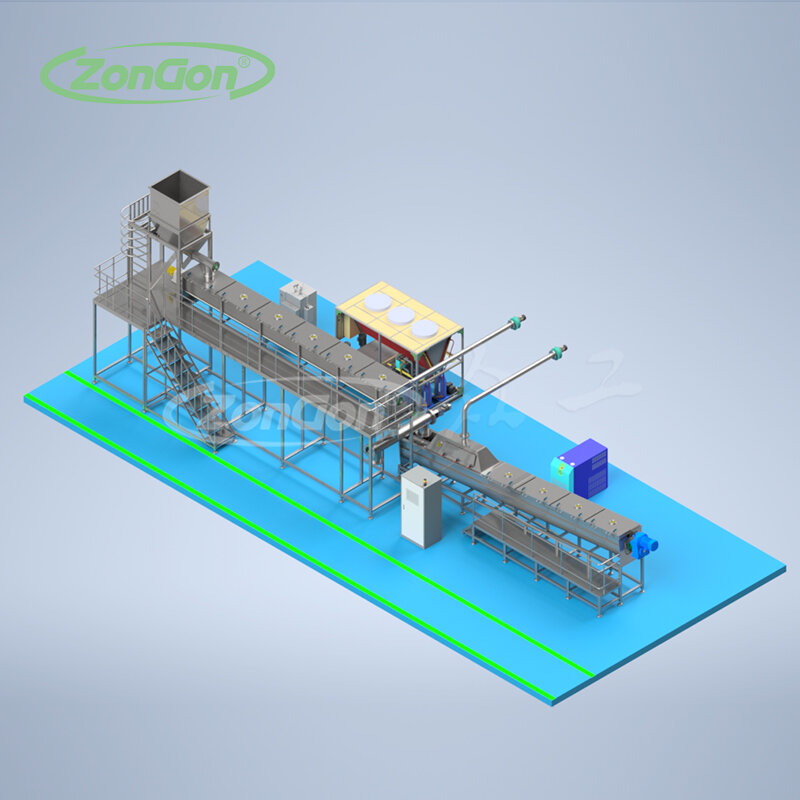Continuous Spice Steam Sterilization Production Line